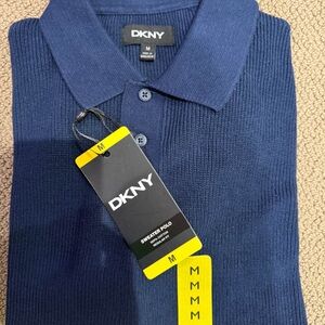 DKNY Men's Navy Polo Shirt